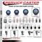 Service Caster 5'' Blue Poly Swivel 1-1/2'' Expanding Stem Caster Total Lock Brake SCC-EXTTL20S514-PPUB-BLUE-112 - alternate 3